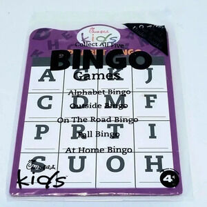 Chick-Fil-A Alphabet Bingo Toy NWT Kids Meal Prize